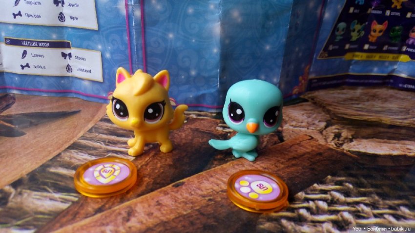 Распаковка милых фигурок Пет Шоп Счастливые питомцы (Littlest Pet Shop). Оригинал Хасборо (Hasbro)