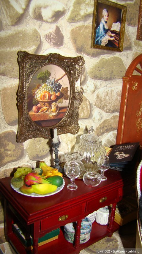 Румбокс масштаб 1:12 "Старый дом"