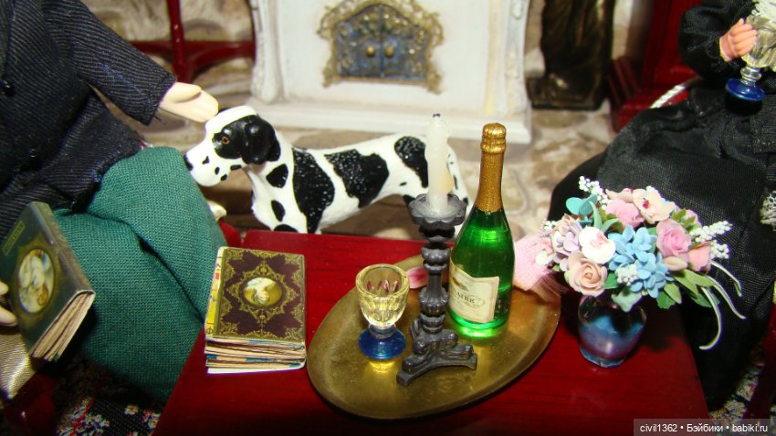 Румбокс масштаб 1:12 "Старый дом"