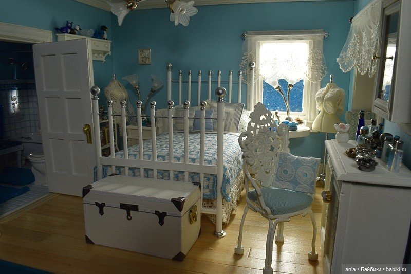 Женская спальня с туалетной комнатой (фото 4)