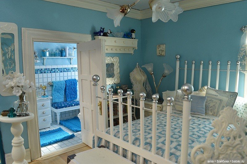 Женская спальня с туалетной комнатой (фото 2)