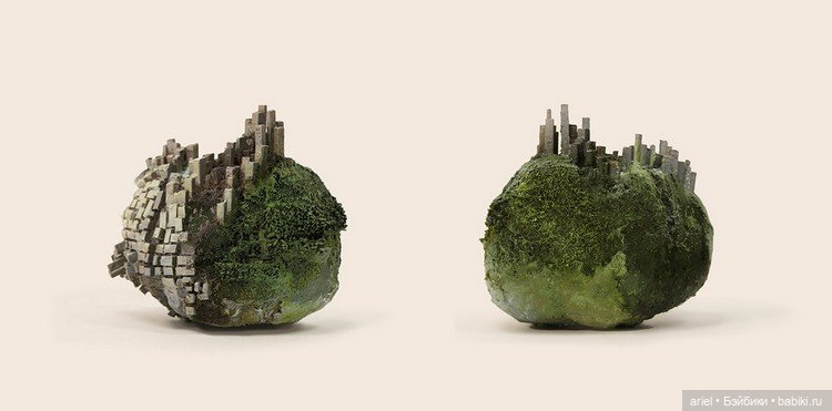 Миниатюрные скульптуры от Сонг Канг (Song Kang) (фото 8)