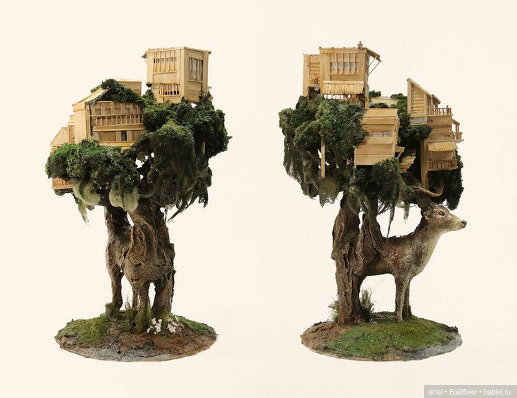 Миниатюрные скульптуры от Сонг Канг (Song Kang) (фото 3)