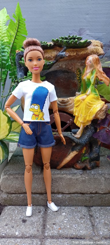 Роспись футболок — Одежда и обувь для кукол своими руками: фото