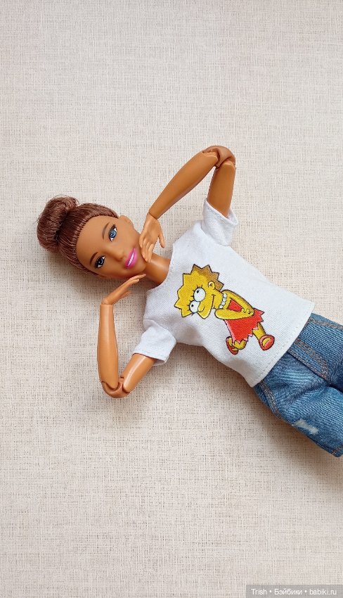 Роспись футболок — Одежда и обувь для кукол своими руками: фото (фото 2)