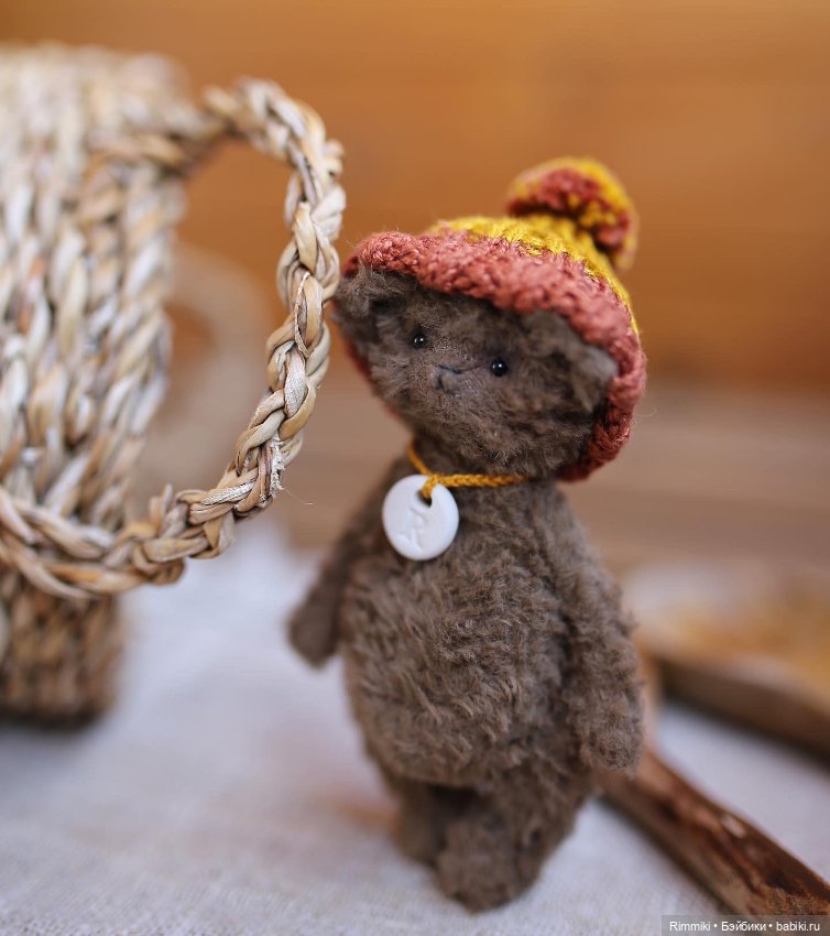 Ладошечный Мишка подглядывает за осенью 🍂🥮🥰🥰🥰