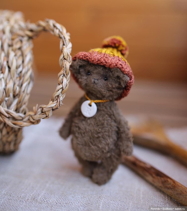 Ладошечный Мишка подглядывает за осенью 🍂🥮🥰🥰🥰 (фото 2)