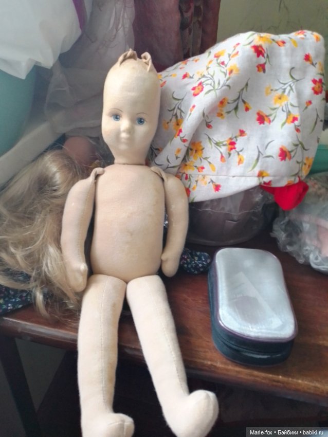 Лечение GloreКсюши — Ремонт кукол СССР и ГДР (немок): чернота (фото 4)