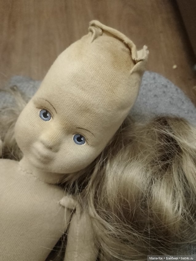 Лечение GloreКсюши — Ремонт кукол СССР и ГДР (немок): чернота (фото 3)