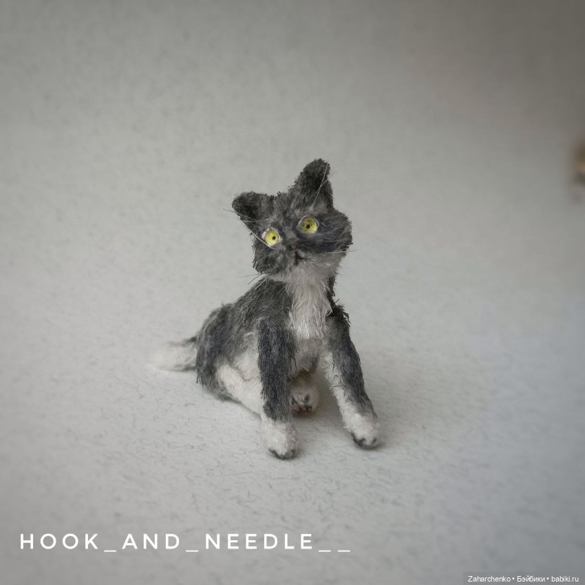 Котики для настроения — Вязаные игрушки и амигуруми: крючком (фото 2)