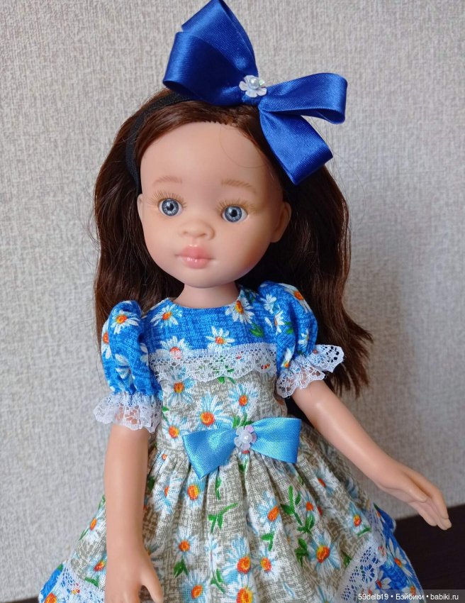 Ещё одно нарядное платье с ромашками для любимых паолочек (фото 8)