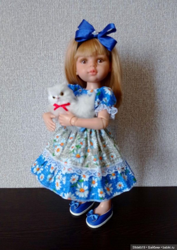 Ещё одно нарядное платье с ромашками для любимых паолочек (фото 10)