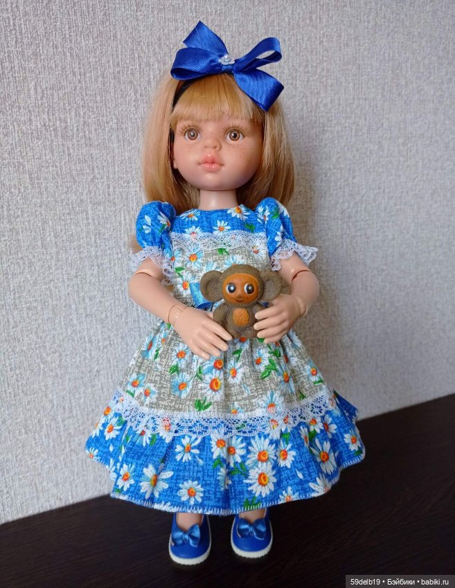 Ещё одно нарядное платье с ромашками для любимых паолочек (фото 9)