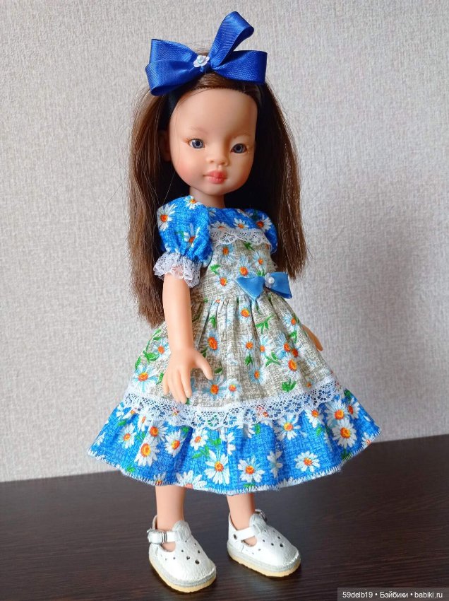 Ещё одно нарядное платье с ромашками для любимых паолочек (фото 3)