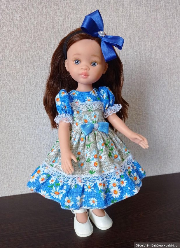Ещё одно нарядное платье с ромашками для любимых паолочек (фото 7)