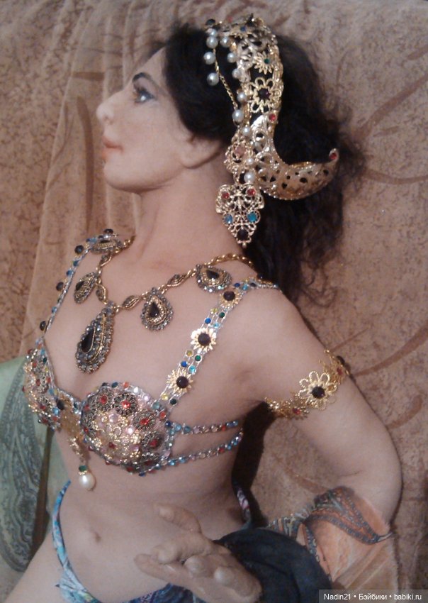 Текстильная кукла Мата Хари (фото 2)