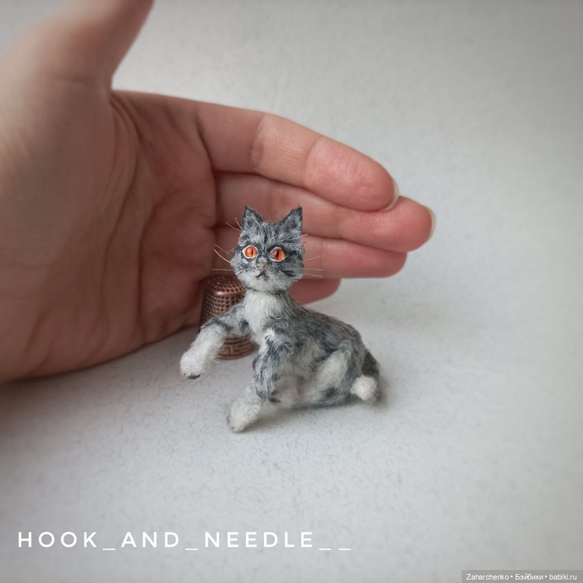 Котики для настроения — Вязаные игрушки и амигуруми: крючком (фото 6)