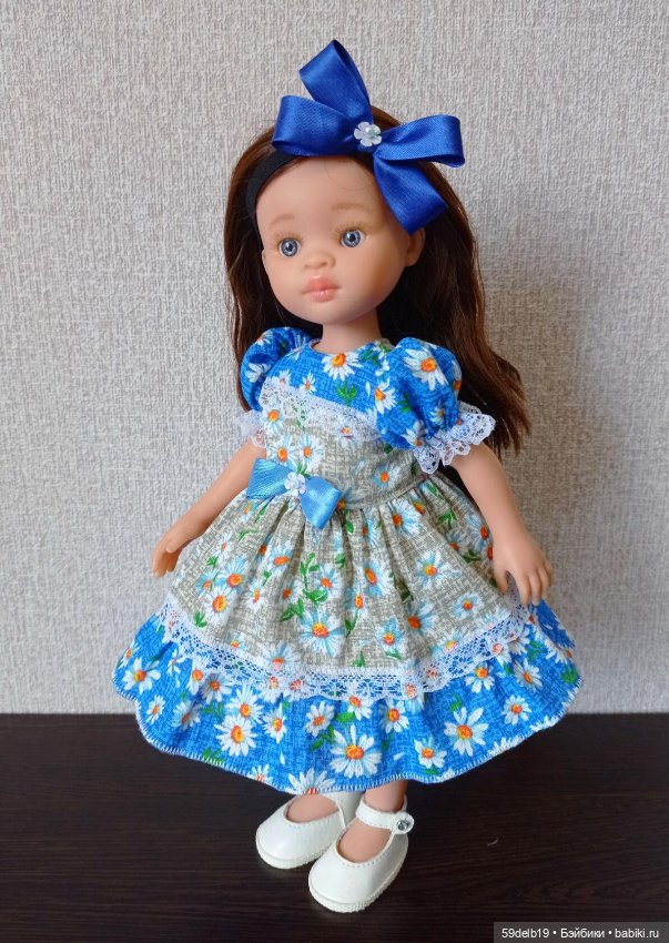 Ещё одно нарядное платье с ромашками для любимых паолочек (фото 2)