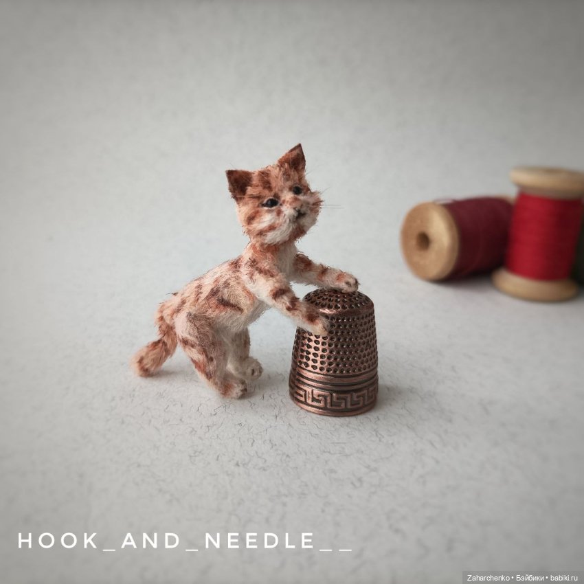 Котики для настроения — Вязаные игрушки и амигуруми: крючком (фото 7)