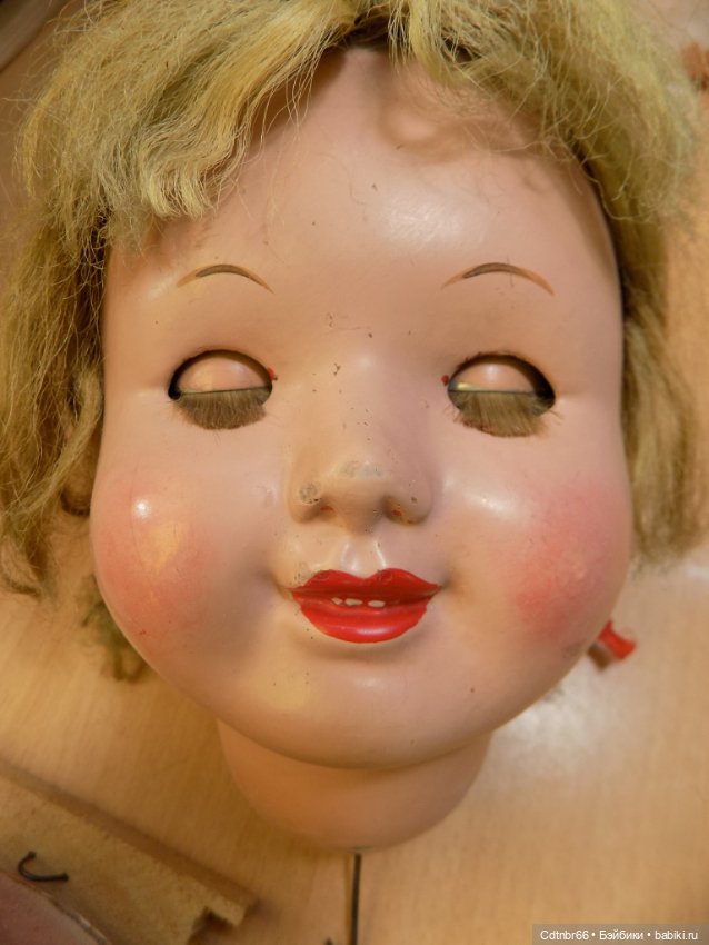 Как оживают куклы? Реставрация Красной шапочки. Опилочной куклы. Часть 1 (фото 4)