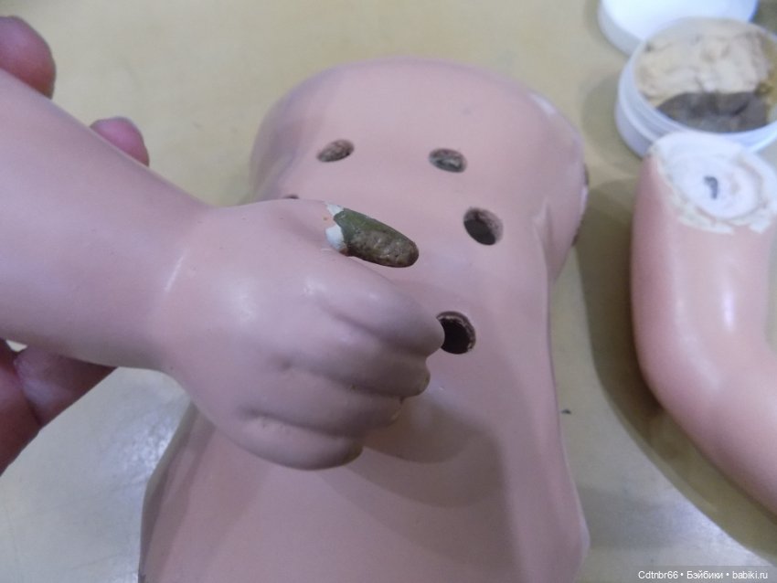 Как оживают куклы? Реставрация Красной шапочки. Опилочной куклы. Часть 1