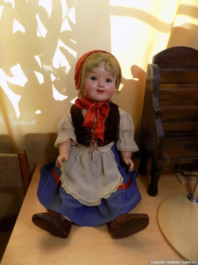 Как оживают куклы? Реставрация Красной шапочки. Опилочной куклы. Часть 1