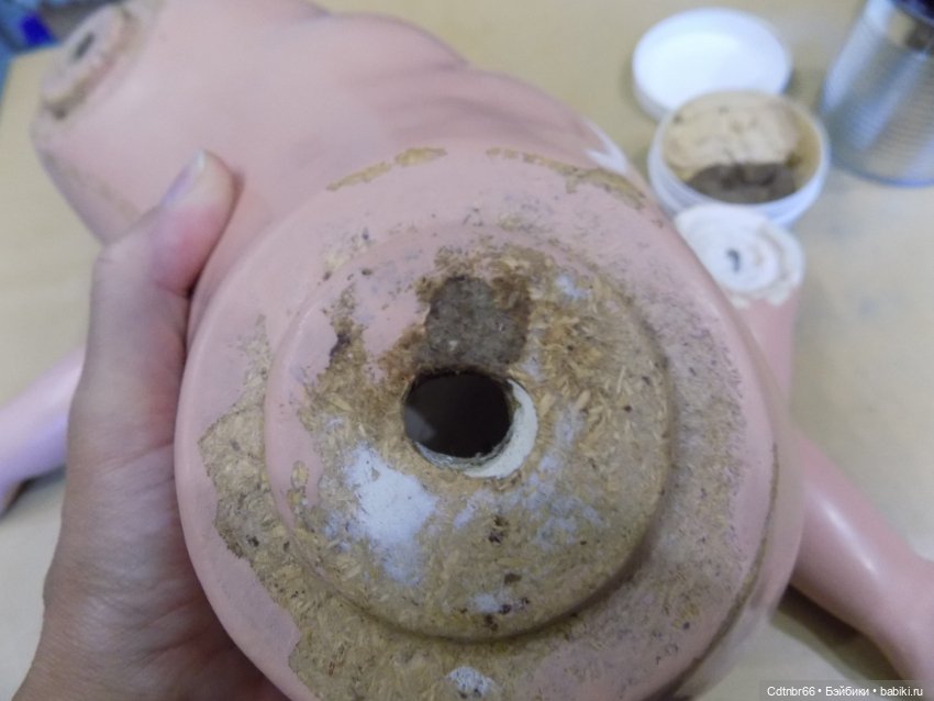 Как оживают куклы? Реставрация Красной шапочки. Опилочной куклы. Часть 1