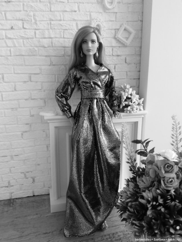 Платье для звезды — Одежда и обувь для кукол своими руками: фото (фото 4)