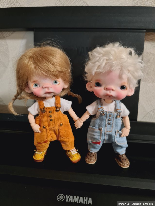 А теперь те, кто живёт у меня дома, малыши ob11