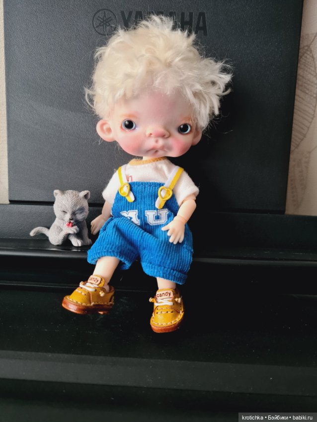 А теперь те, кто живёт у меня дома, малыши ob11