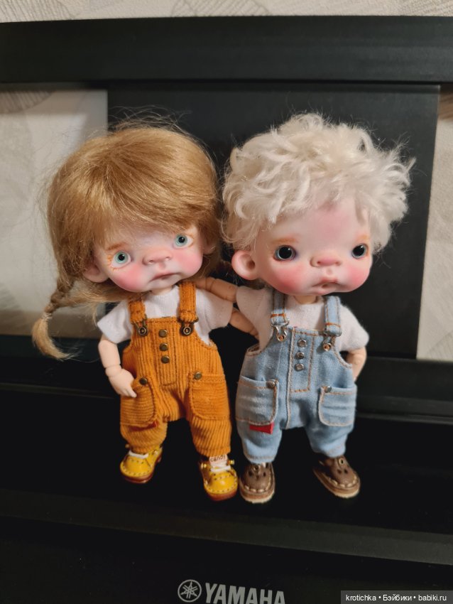 А теперь те, кто живёт у меня дома, малыши ob11