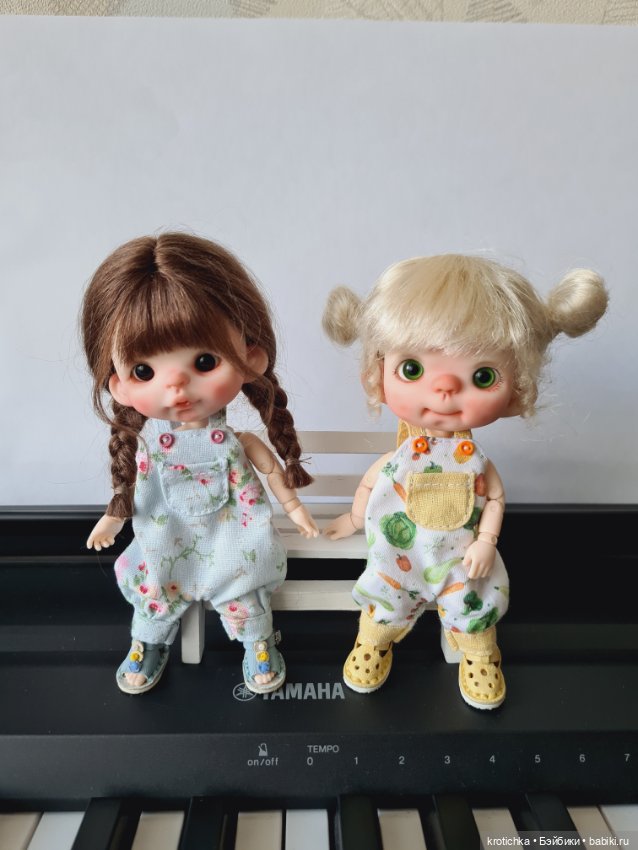 А теперь те, кто живёт у меня дома, малыши ob11