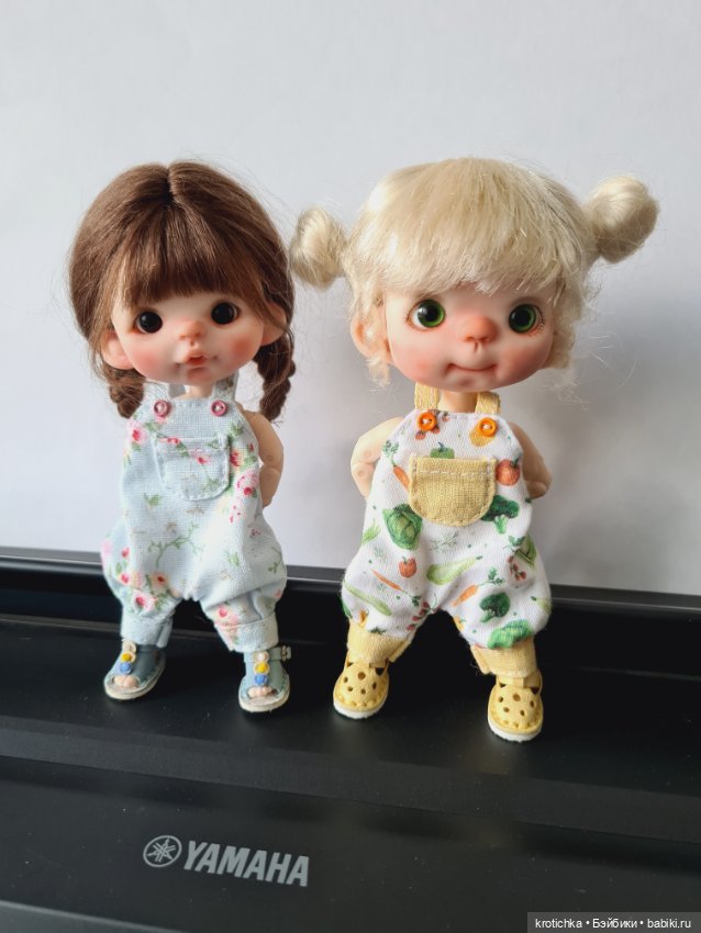 А теперь те, кто живёт у меня дома, малыши ob11