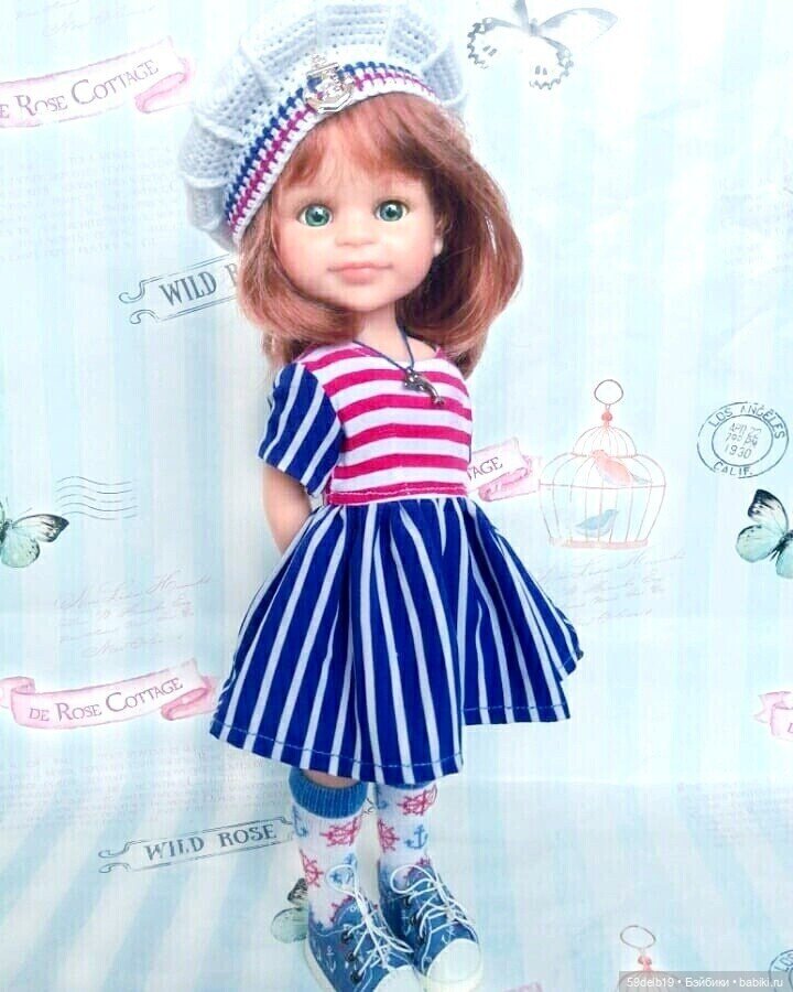 Кукольный гардероб: одежда с морской тематикой (фото 2)