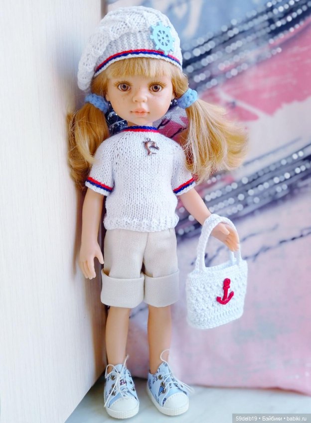 Кукольный гардероб: одежда с морской тематикой
