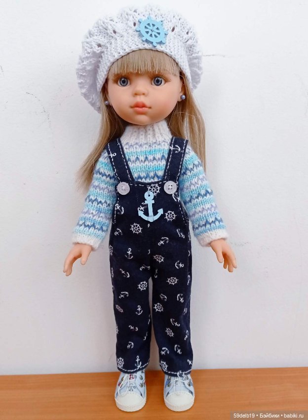 Кукольный гардероб: одежда с морской тематикой