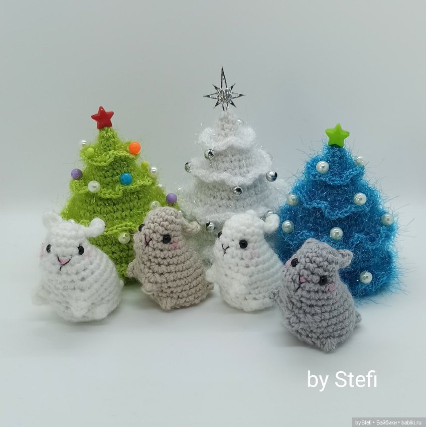 Кролики бывают разные — Вязаные игрушки и амигуруми: крючком (фото 5)