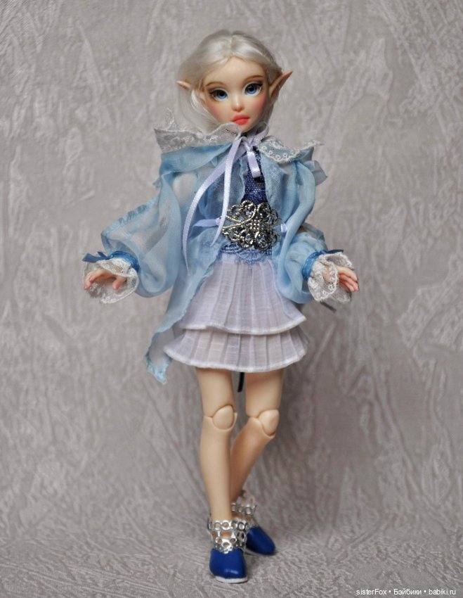 Эльфеночек — Авторские шарнирные куклы своими руками: лепка (фото 9)