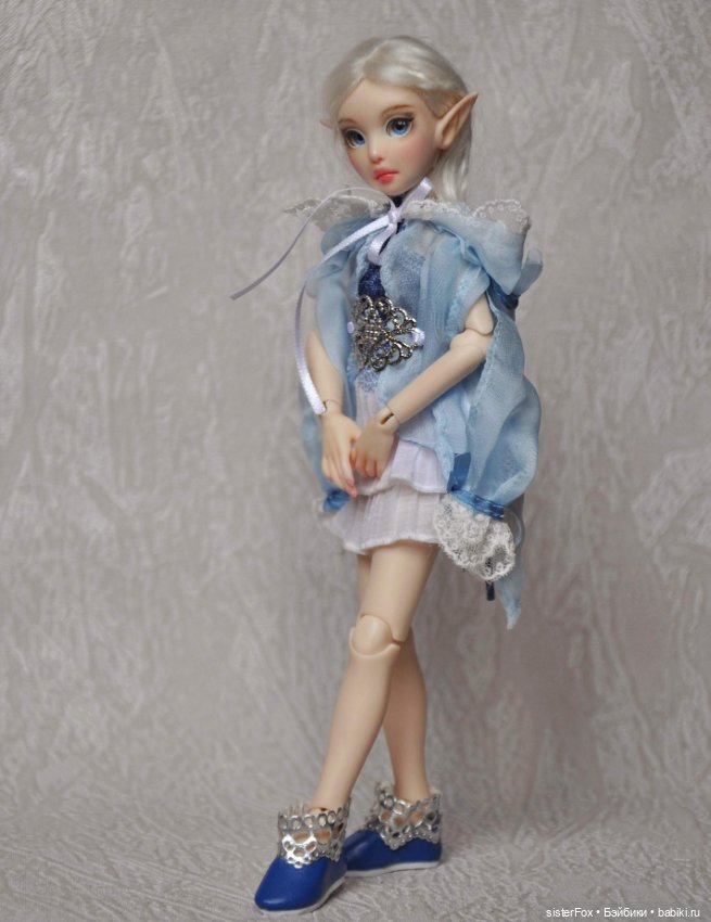 Эльфеночек — Авторские шарнирные куклы своими руками: лепка (фото 4)