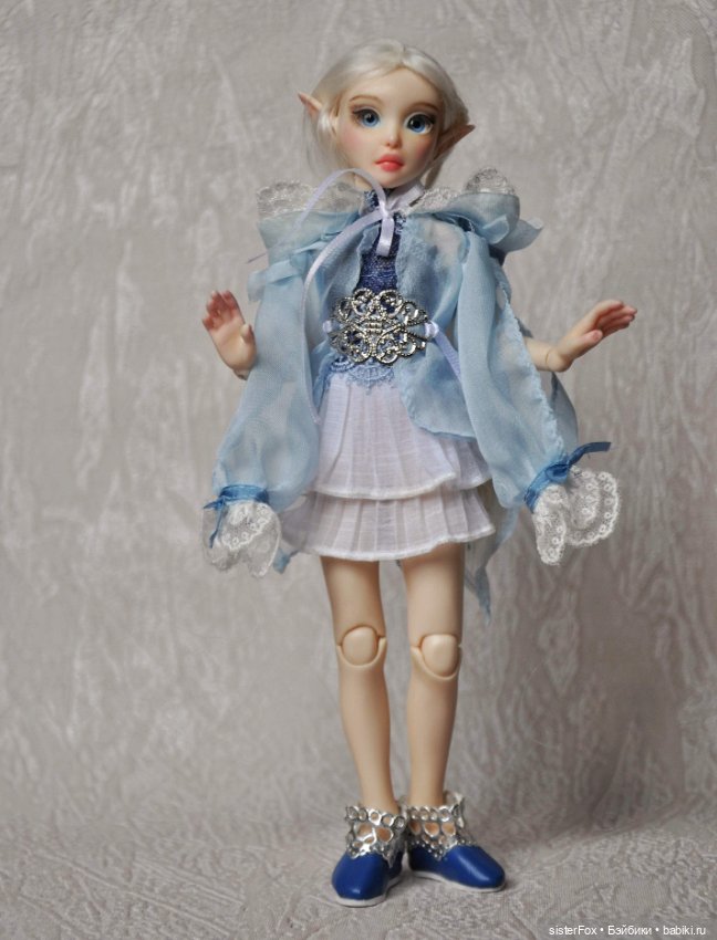 Эльфеночек — Авторские шарнирные куклы своими руками: лепка (фото 5)