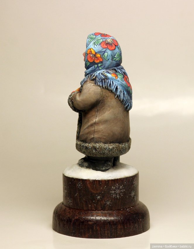 "Конфетки - бараночки!" Миниатюрная зимняя девочка (фото 4)