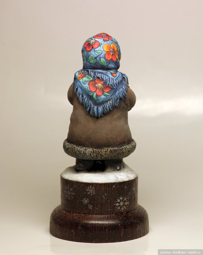 "Конфетки - бараночки!" Миниатюрная зимняя девочка (фото 5)