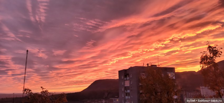 Покажу новых снеговичков и наш красивенный закат (фото 9)