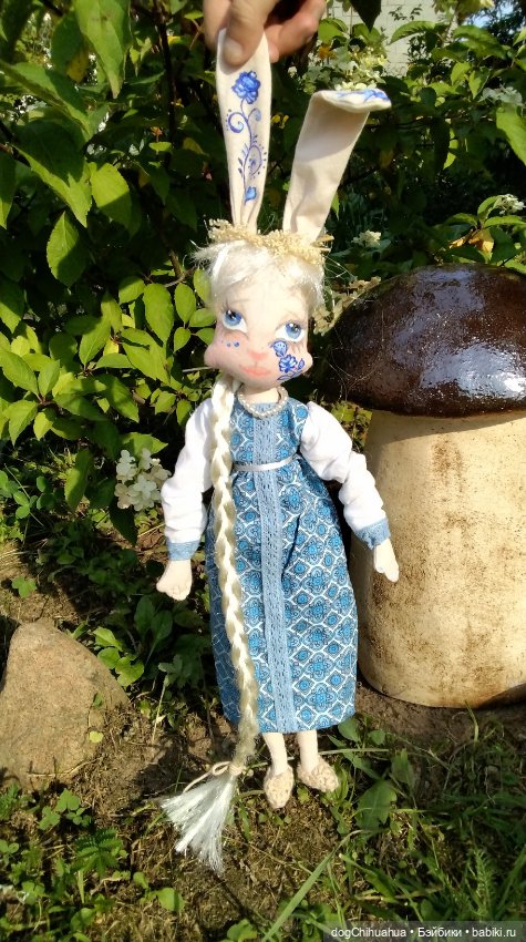 Девочки-зайки "Русская роспись"