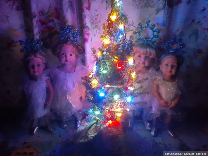 Девочки-зайки "Русская роспись" (фото 2)