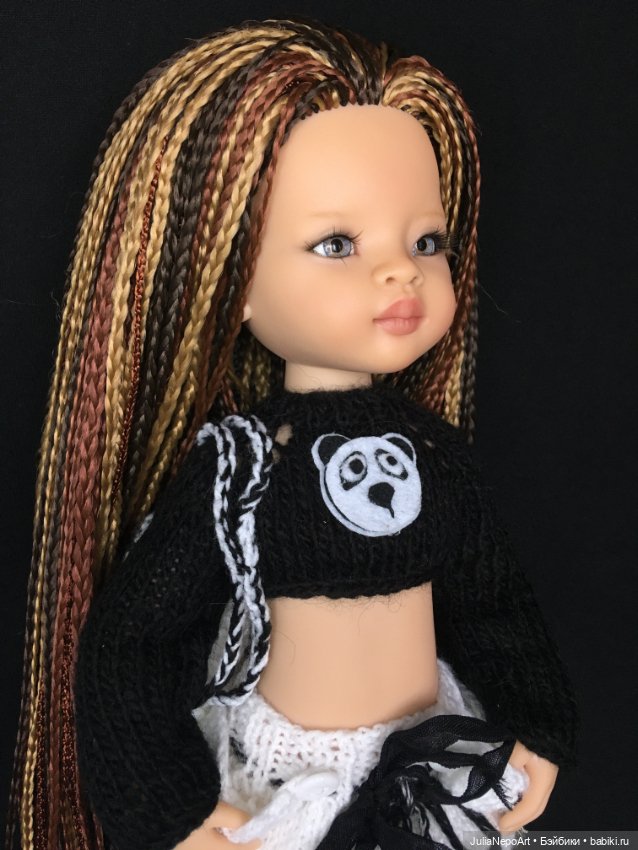 Rihanna — ООАК Paola Reina (Паола Рейна) и испанских кукол: перерисовка (фото 6)