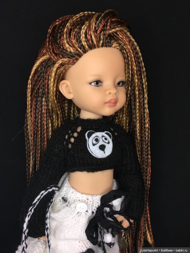 Rihanna — ООАК Paola Reina (Паола Рейна) и испанских кукол: перерисовка (фото 4)