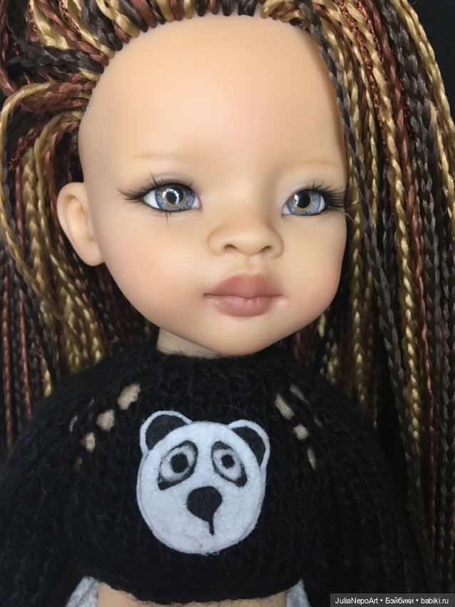 Rihanna — ООАК Paola Reina (Паола Рейна) и испанских кукол: перерисовка