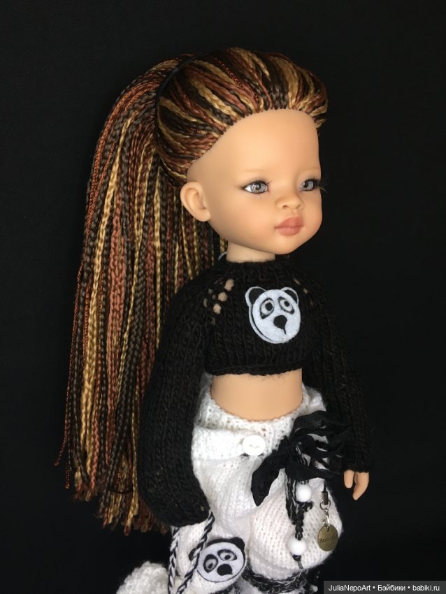 Rihanna — ООАК Paola Reina (Паола Рейна) и испанских кукол: перерисовка