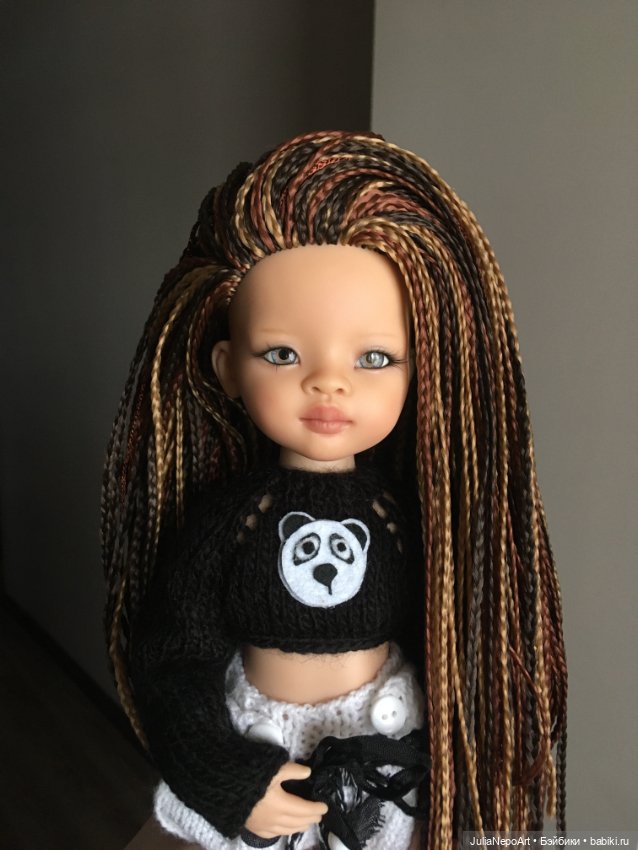 Rihanna — ООАК Paola Reina (Паола Рейна) и испанских кукол: перерисовка (фото 3)